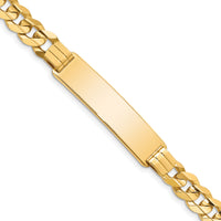 14k Curb ID Bracelet-CUR220ID-8