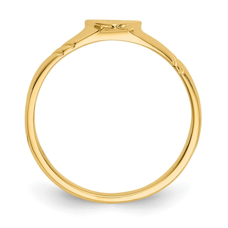 14k Children's Heart Ring-D106