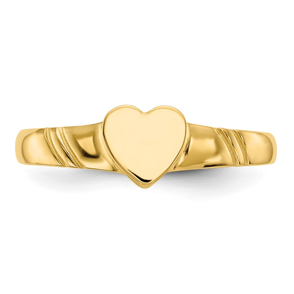 14k Children's Heart Ring-D106