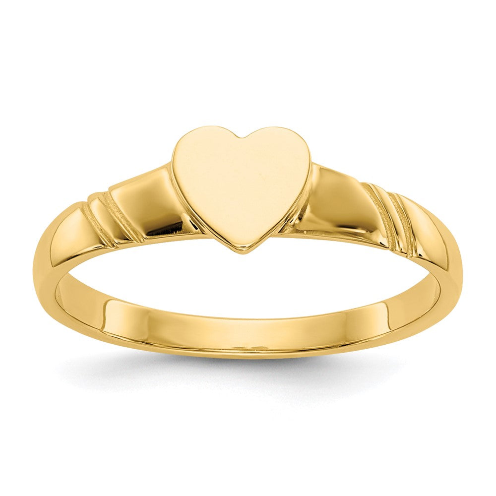 14k Children's Heart Ring-D106