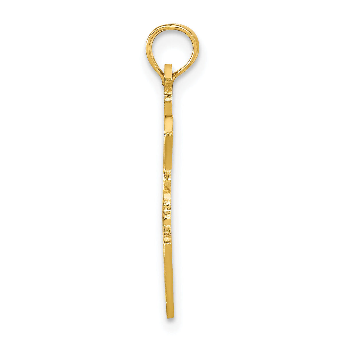 14k Solid Idaho State Pendant-D1160