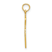 14k Solid Idaho State Pendant-D1160