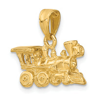 14k 3-D Miniature Train Charm-D1217