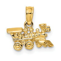 14k 3-D Miniature Train Charm-D1217