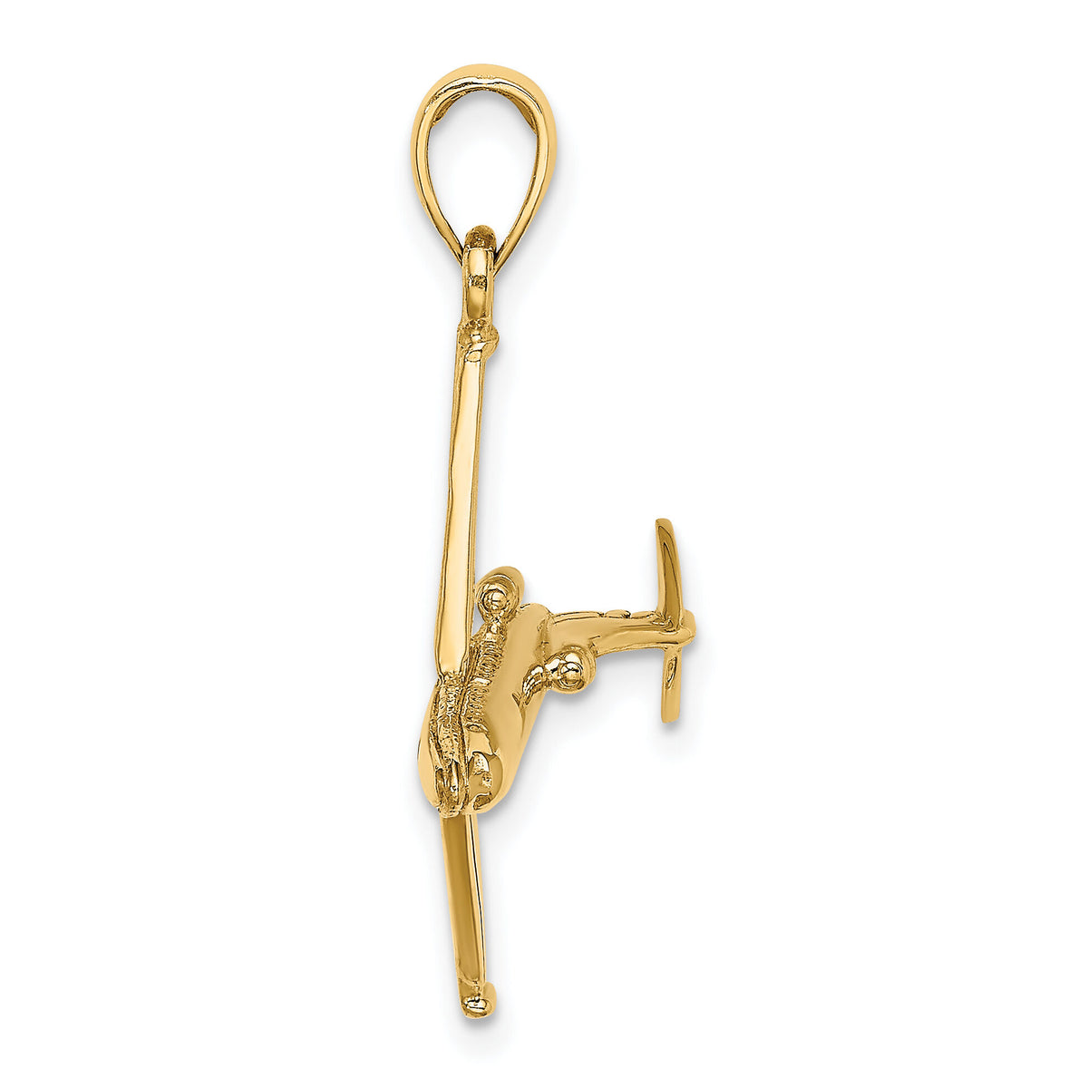 14k 3-D Jet Charm-D1224