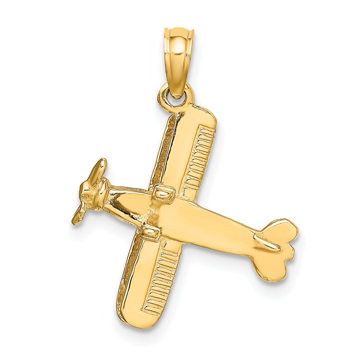 14k 3-D Bi-Plane Charm-D1227
