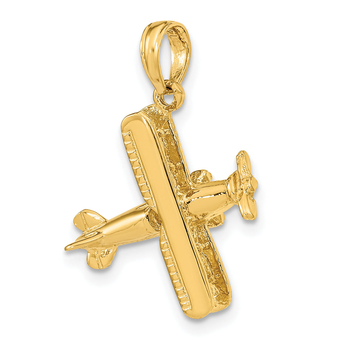 14k 3-D Bi-Plane Charm-D1227