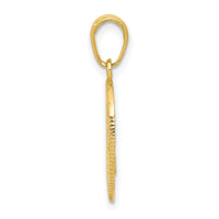 14k Police Officer Badge Pendant-D1232