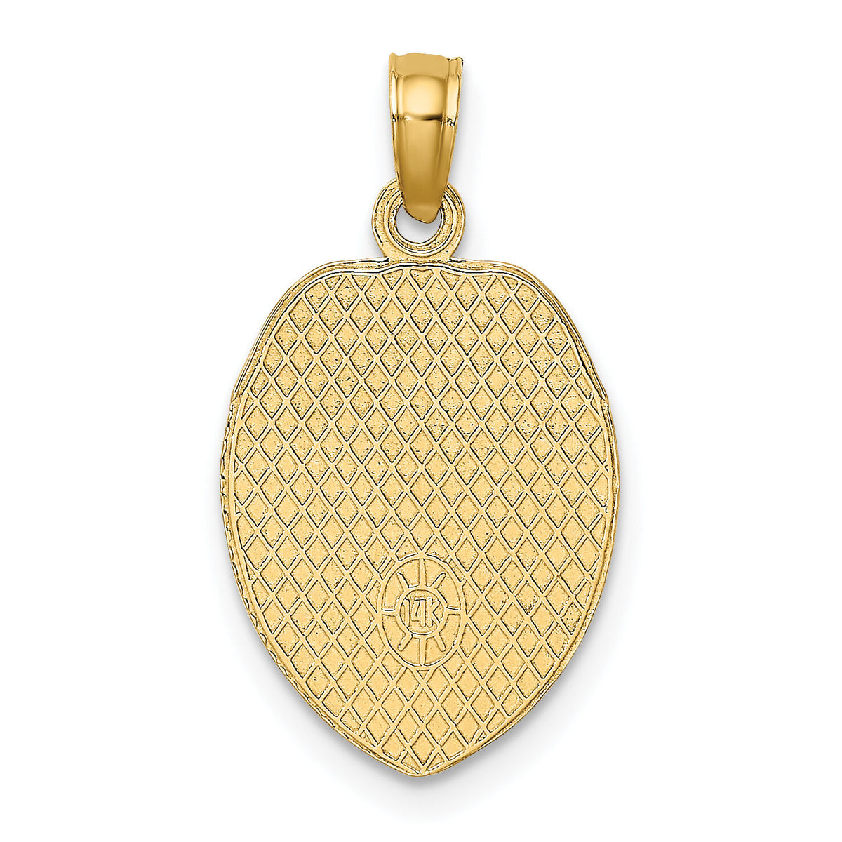 14k Police Officer Badge Pendant-D1232