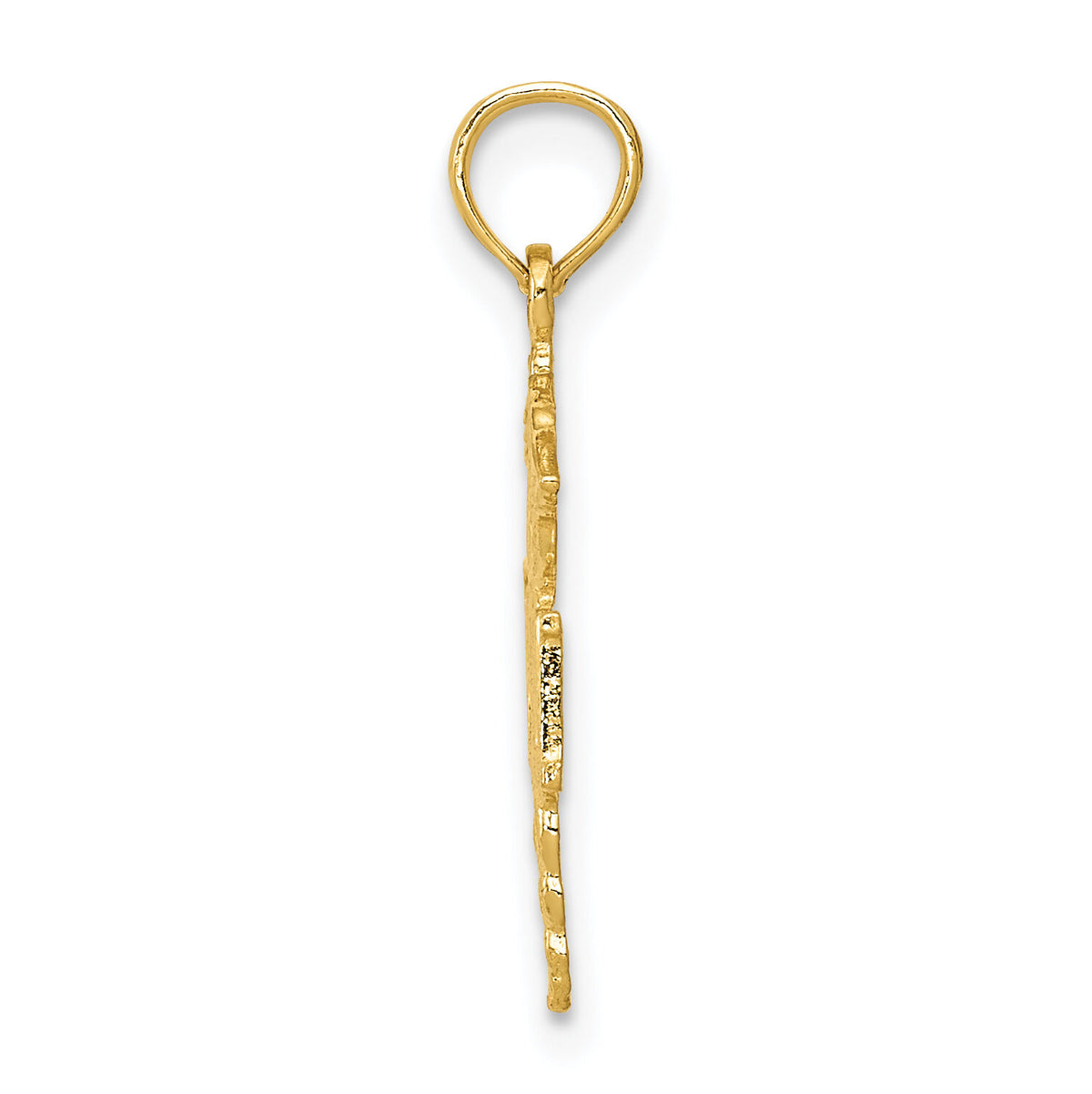 14k Polished R.N. Pendant-D1235