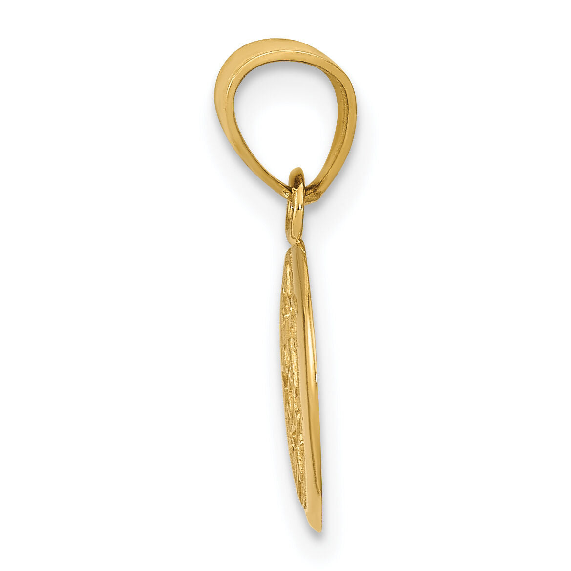 14k Moon and Stars Pendant-D1261