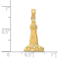 14k Cape May Lighthouse Charm-D1345