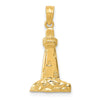 14k CAPE MAY Lighthouse Charm-D1345