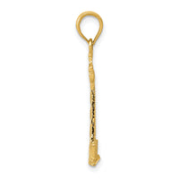 14k Lighthouse Pendant-D1348