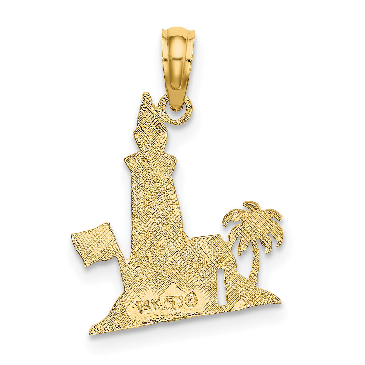 14k Lighthouse Charm-D1352