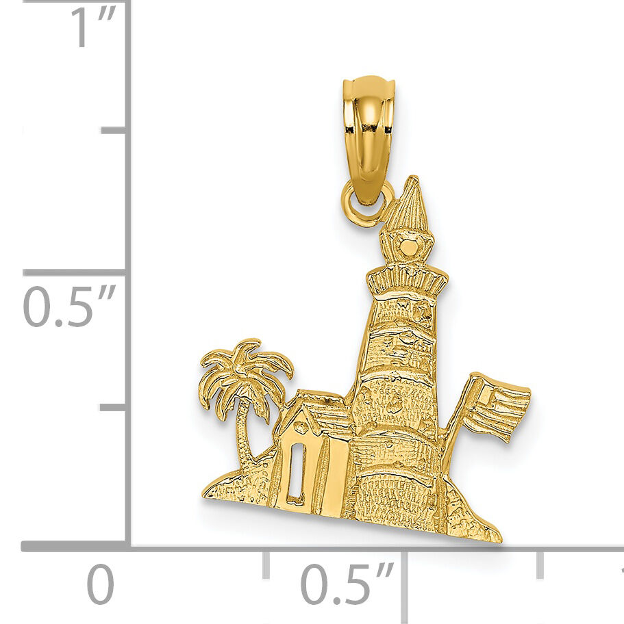 14k Lighthouse Charm-D1352