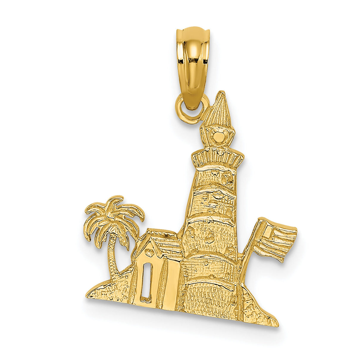 14k Lighthouse Charm-D1352