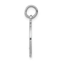 14k White Gold Communion Charm-D1506