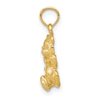 14k Teddy Bear Charm-D1725