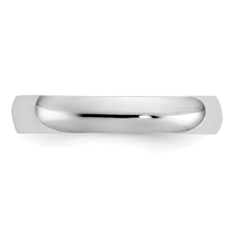 14k White Gold High Polished Toe Ring-D1954