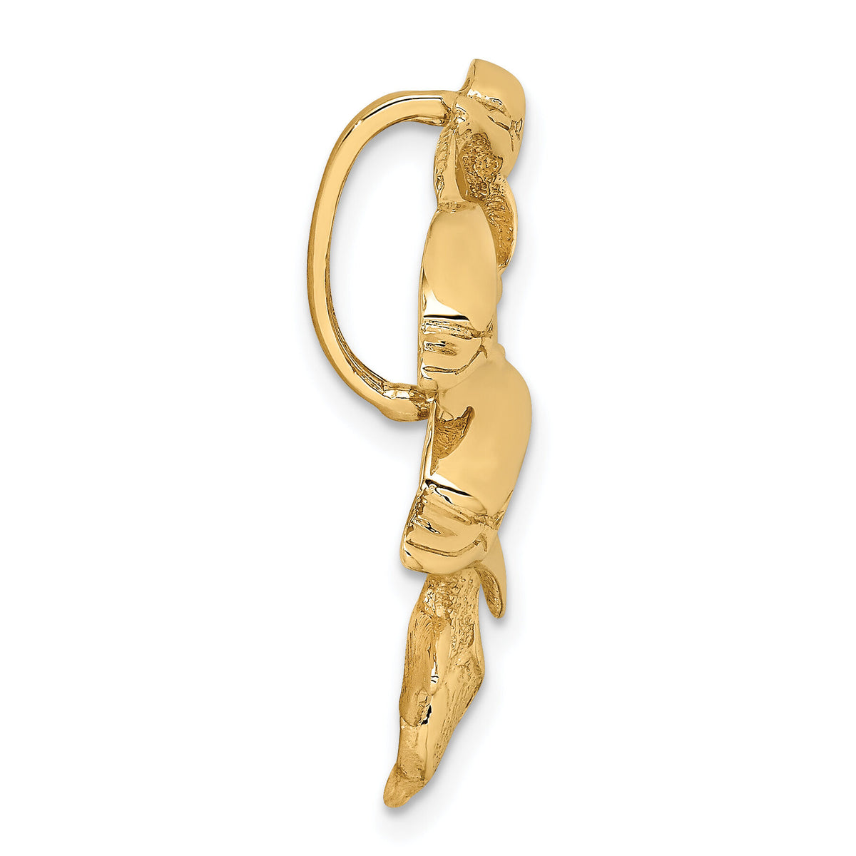 14k Triple Dolphin Fits 5mm/8mm Slide-D2843