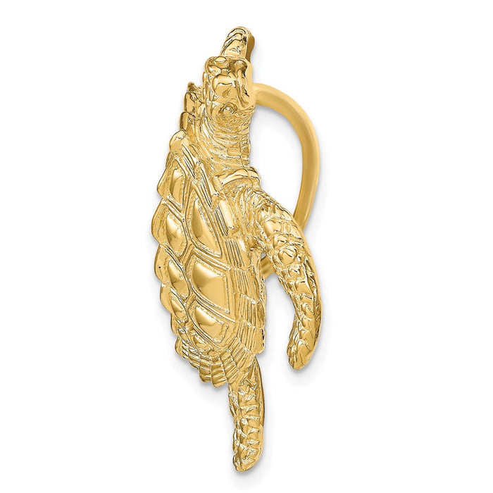 14k Sea Turtle Slide-D2857