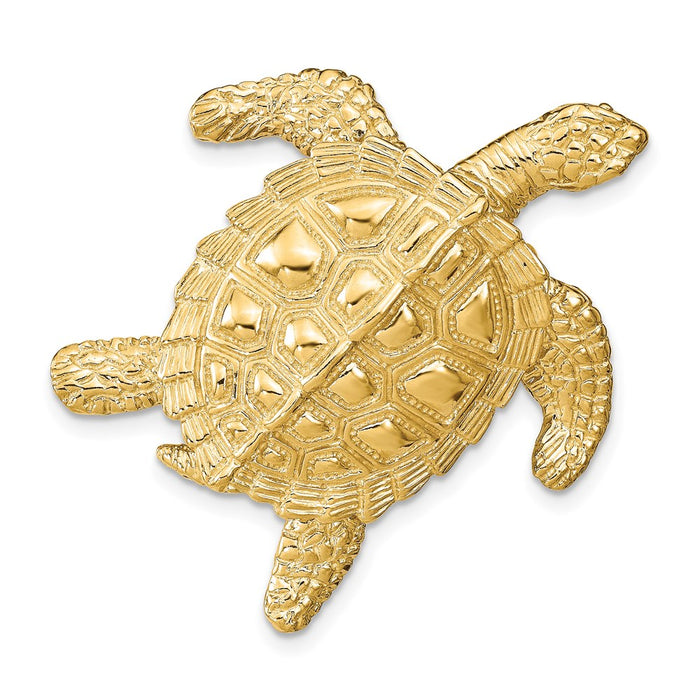 14k Sea Turtle Slide-D2857