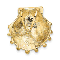14k Small Lion's Paw Shell Slide-D2860