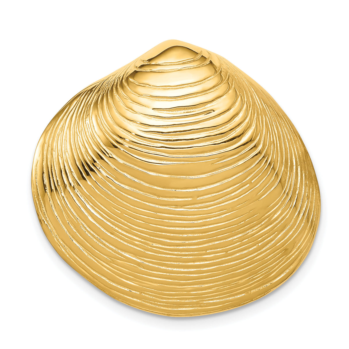 14k Clam Shell Slide-D2863