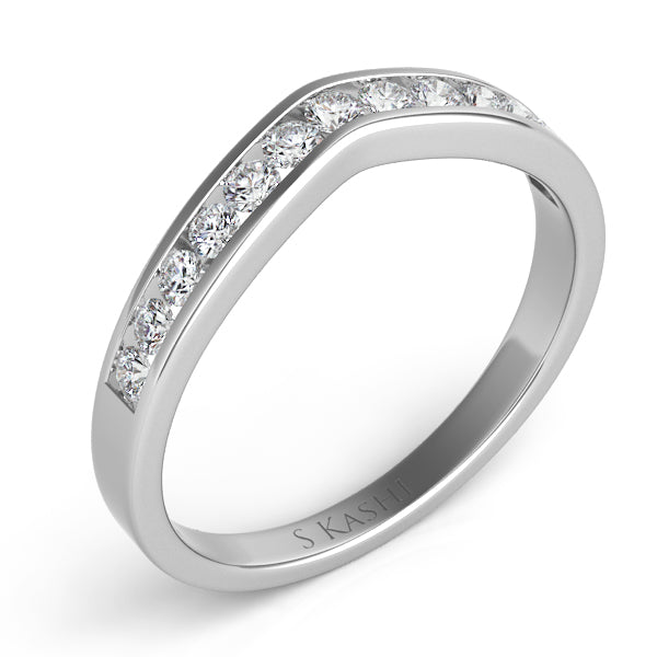 White Gold Diamond Band