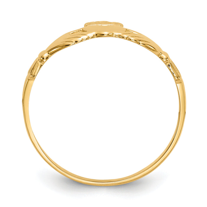 14k Claddagh Ring-D3100