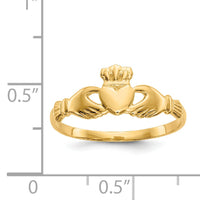 14k Claddagh Ring-D3100