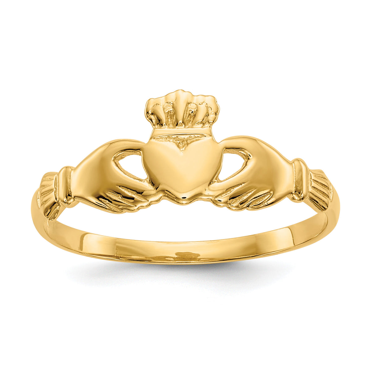 14k Claddagh Ring-D3100