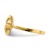 14k Free Form Ring-D3101