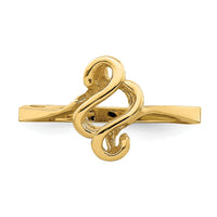 14k Free Form Ring-D3101