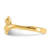 14k Free Form Ring-D3102
