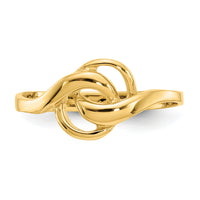 14k Free Form Ring-D3102