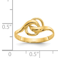 14k Free Form Ring-D3102