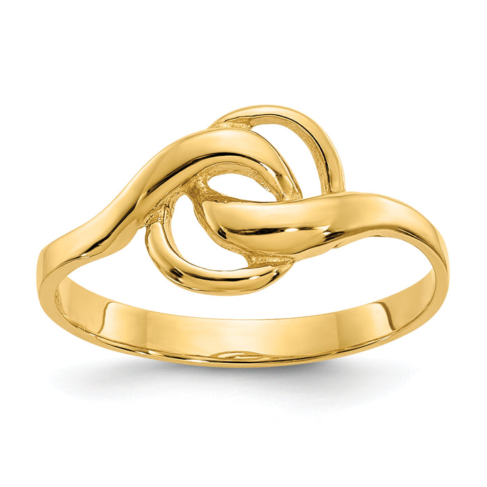 14k Free Form Ring-D3102
