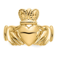 14k Men's Claddagh Ring-D3113