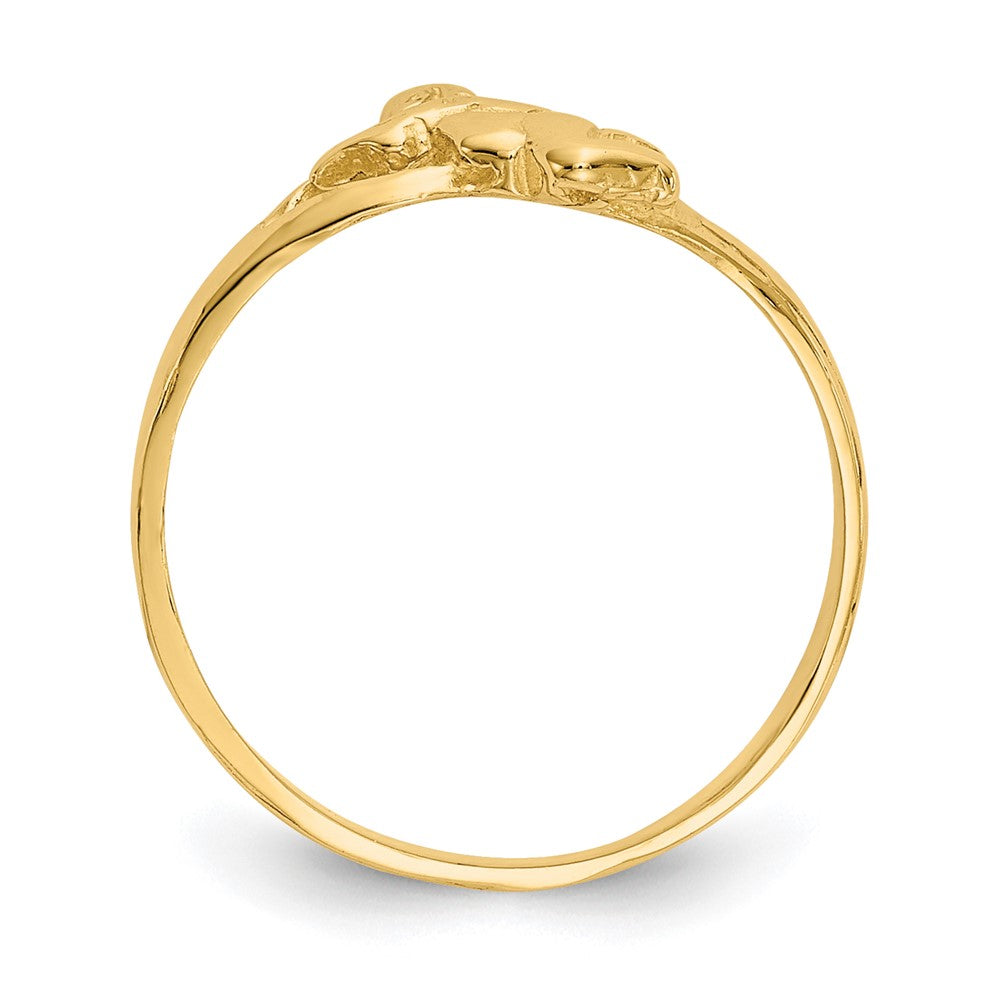 14k Angel Baby Ring-D3119