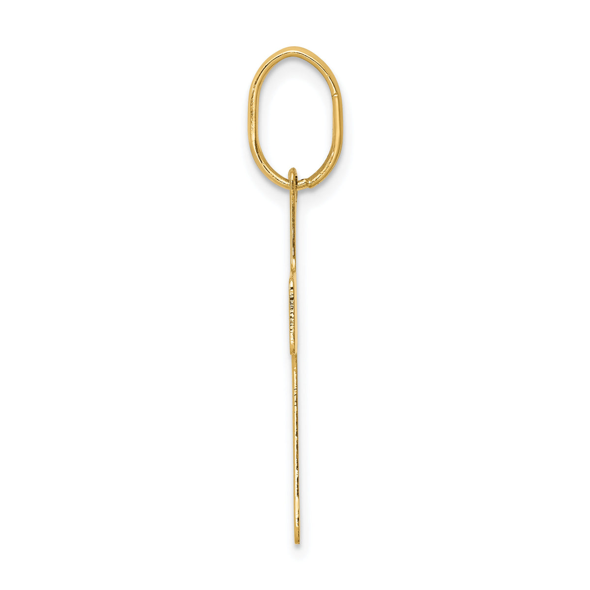 14k Polished Cross Charm-D3139