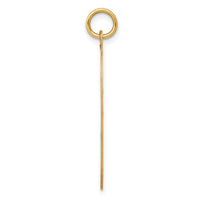 14K 2 piece Heart Charm Set-D328