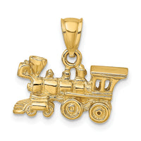 14k 3-D Locomotive Charm-D3304