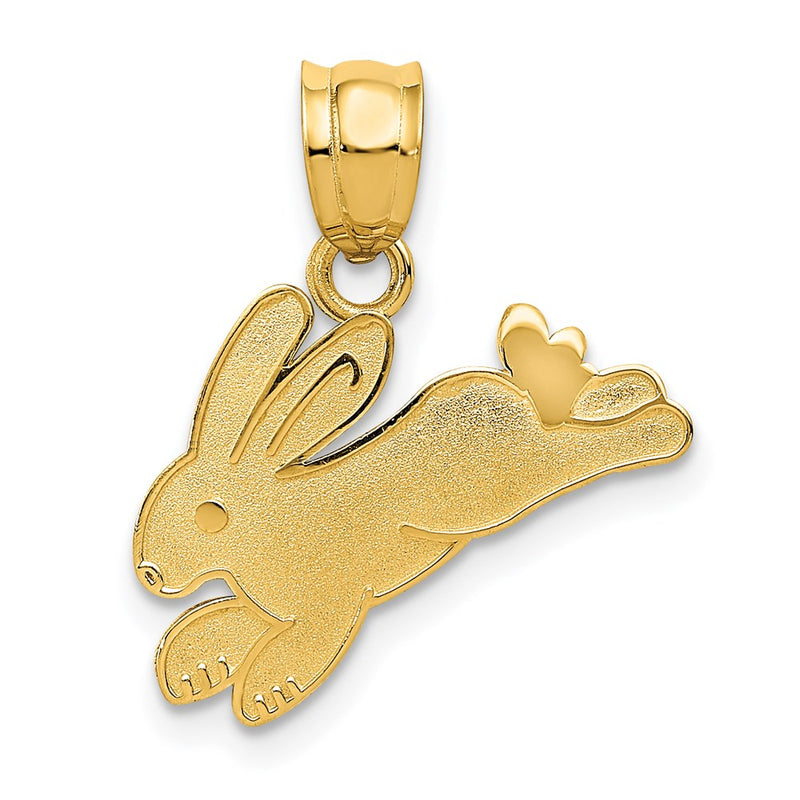 14K Rabbit Charm-D3325