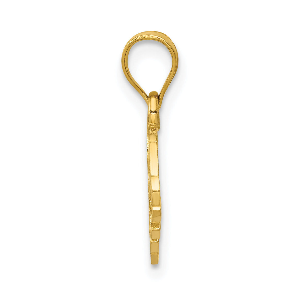 14K Elephant Charm-D3346