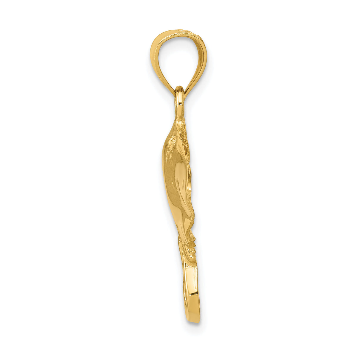 14K Stingray Pendant-D3411