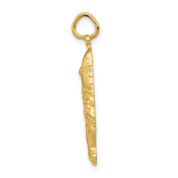 14k Nefertiti Charm-D3445