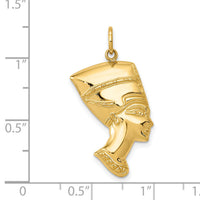 14k Nefertiti Charm-D3445