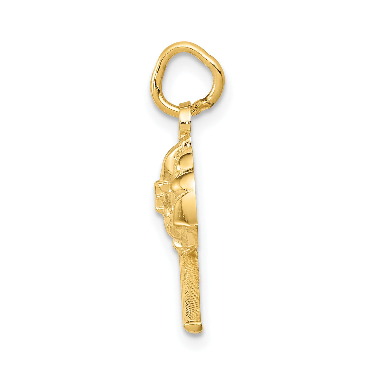 14k Fire Department Charm-D3448
